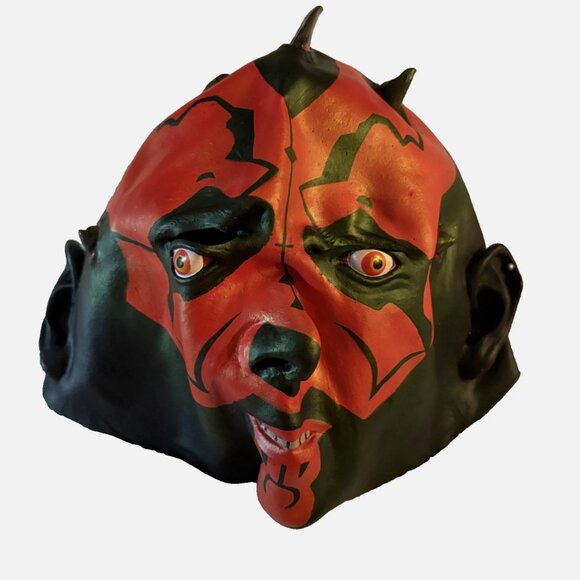 Darth Maul Halloween Mask - Picture 2 of 6
